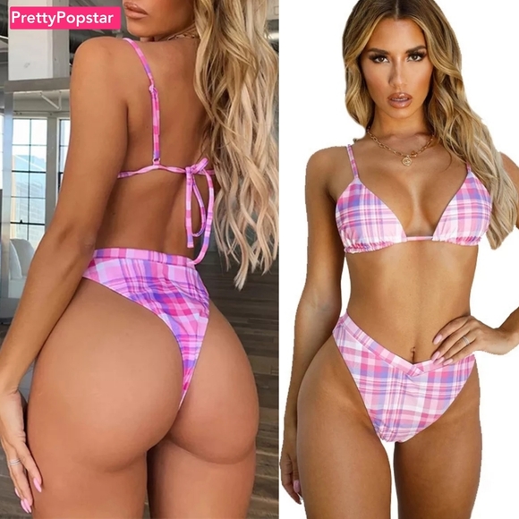 PrettyPopstar Other - SOLD OUT🦄 High cut Brazilian bikini set